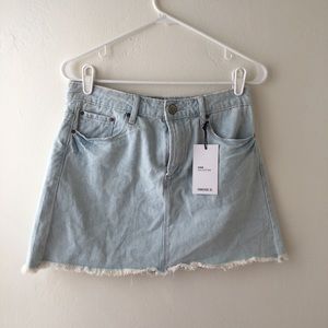 Denim skirt